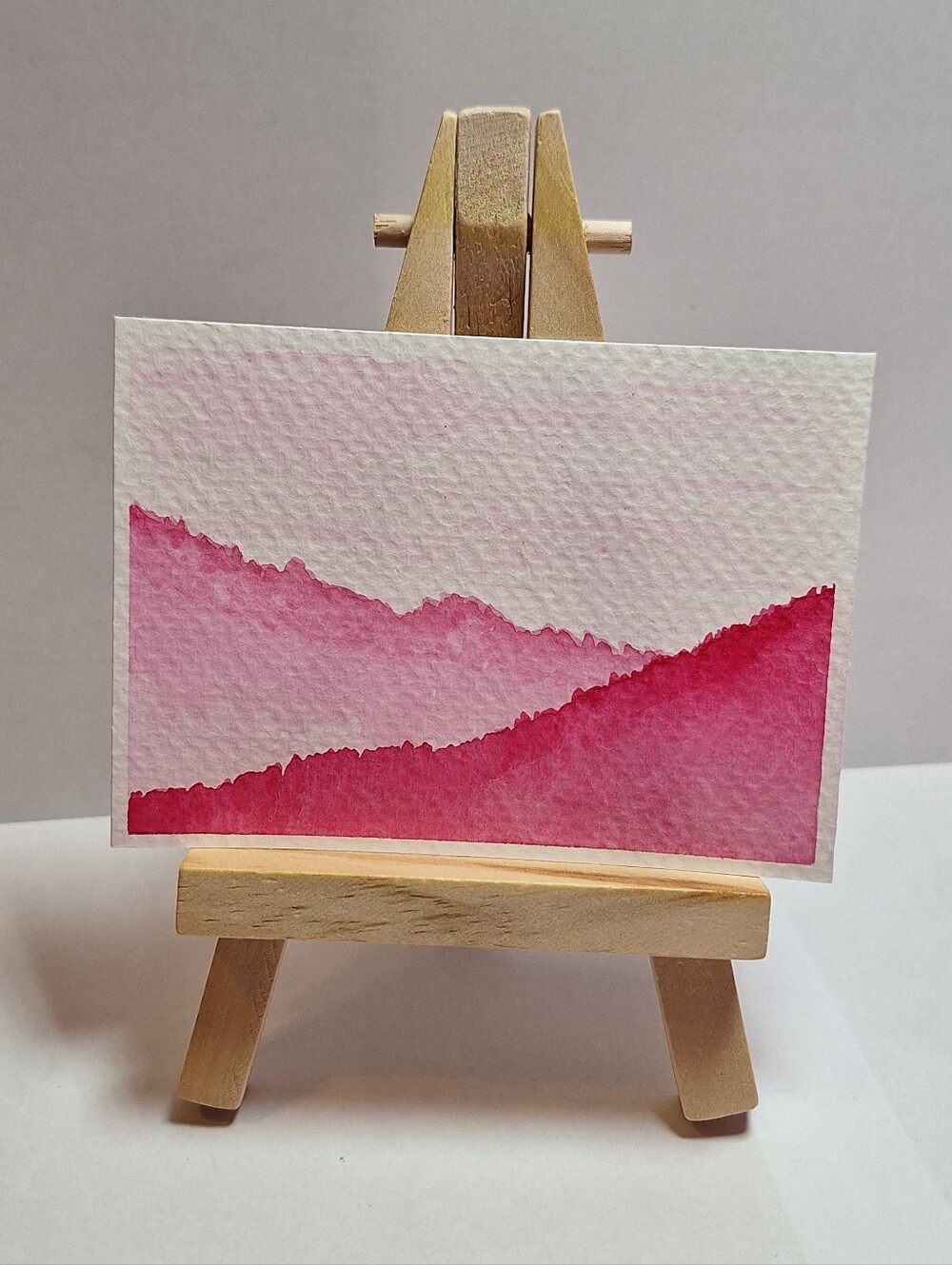 "Peony Spring" Hand-painted gouache painting
